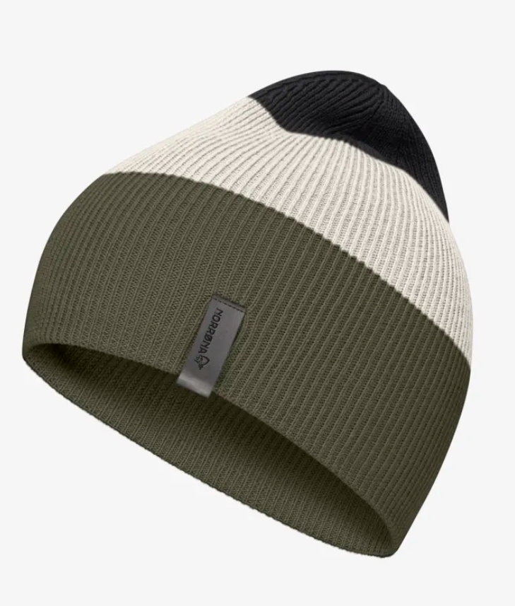 NORRONA  /29 Striped Mid Weight Beanie