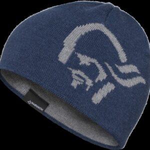 NORRONA /29 Striped Mid Cotton Logo Beanie