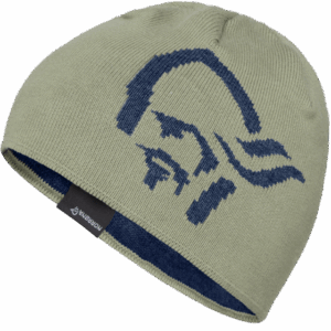 NORRONA  /29 Striped Mid Cotton Logo Beanie