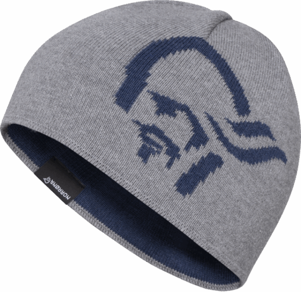 NORRONA  /29 Striped Mid Cotton Logo Beanie
